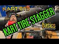 Kart tire stagger basics