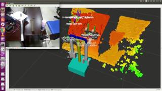 Obstacle avoidance while picking object for arm robot