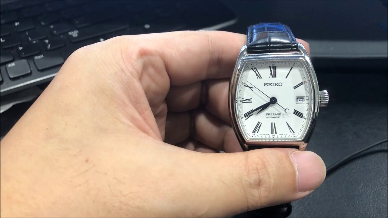 Short Review on the Seiko Presage Enamel Automatic SPB049J1 by Watch Hobby  - YouTube