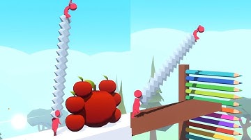 Slice Twins! Satisfying and relaxing ASMR slicing game Level 302-303