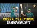Haider Ali Unleashed | Stunning 68-Run Knock | Pakistan vs West Indies | 1st T20I | MR1U