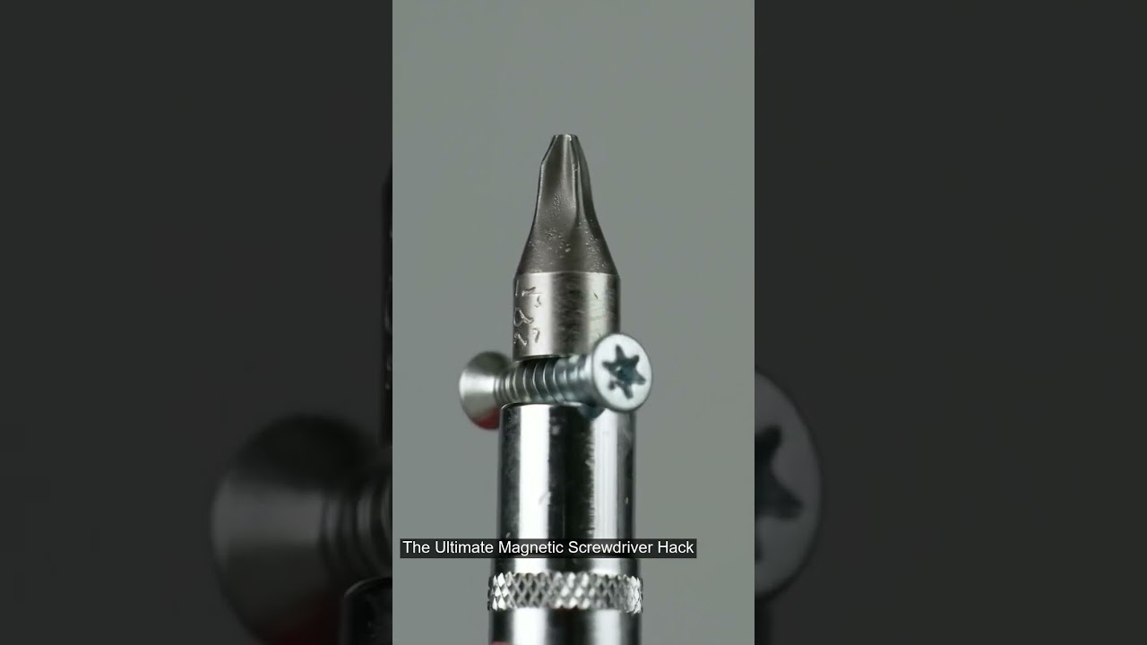 The Ultimate Magnetic Screwdriver Hack