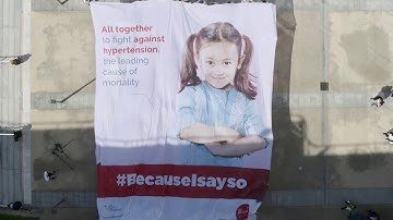 #BecauseIsayso: Employees Servier mobilized to fight hypertension
