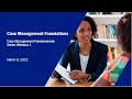 Case Management Foundations