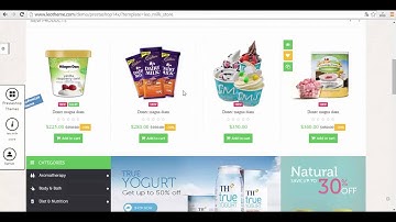 Prestashop 1 6 Theme Free Download  eCommerce   Leo Milk Prestashop Theme