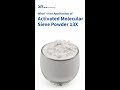 Activated molecular sieve powder 13x