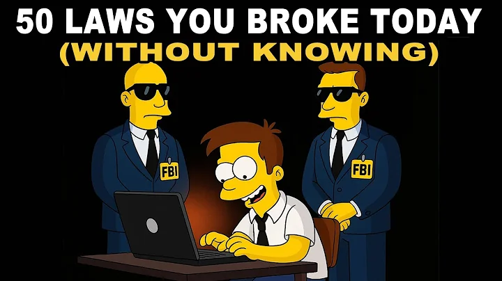 You Probably Broke the Law Today: The 50 Weirdest Internet Rules