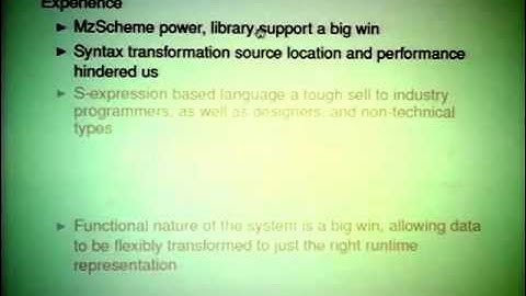 Functional MzScheme DSLs in Game Development