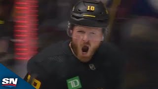 Canucks' Sam Lafferty Evens Score With Strong Individual Effort