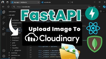 FARM Stack : How to Upload Images to Cloudinary in FastAPI (MVC Pattern Explained | Python Tutorial)