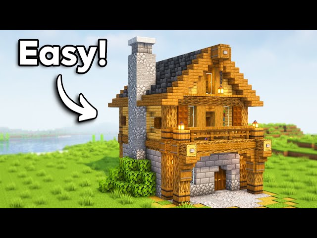 Minecraft How To Make A Small Cabin Minecraft: How To Build A Small