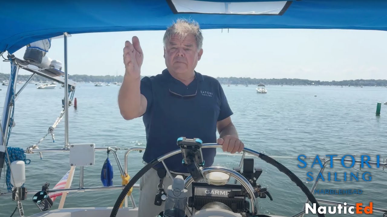 ⁣How to Dock a Sailboat on a T-Head or Fuel Dock | Step-by-Step with Prop Walk Explained