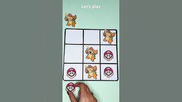 Mario puzzle game diy idea for beginners #shorts #mario #craft