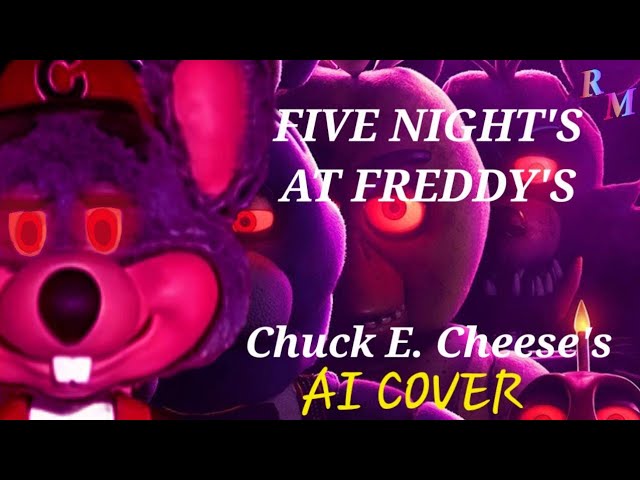 chuck e. cheese as an animatronic in five nights at, Stable Diffusion