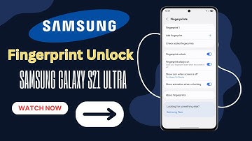 How To Turn On Fingerprint Unlock on Samsung Galaxy S21 Ultra 2025 | Easy Step-by-Step Guide!