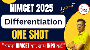 Differentiation ( One Shot)   05.02.25      11 AM