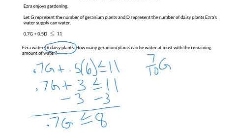 Two variable inequalities word problems