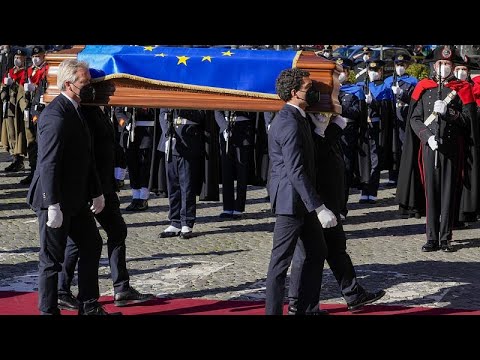 Ρώμη: Τελέστηκε η κηδεία του προέδρου του Ευρωπαϊκού Κοινοβουλίου Νταβίντ Σασόλι