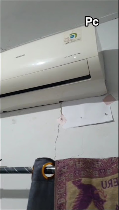 AC Sanken error #vidioshort #acbocor #ackurangdingin #pejuangrupiah #acsharp #acdaikin