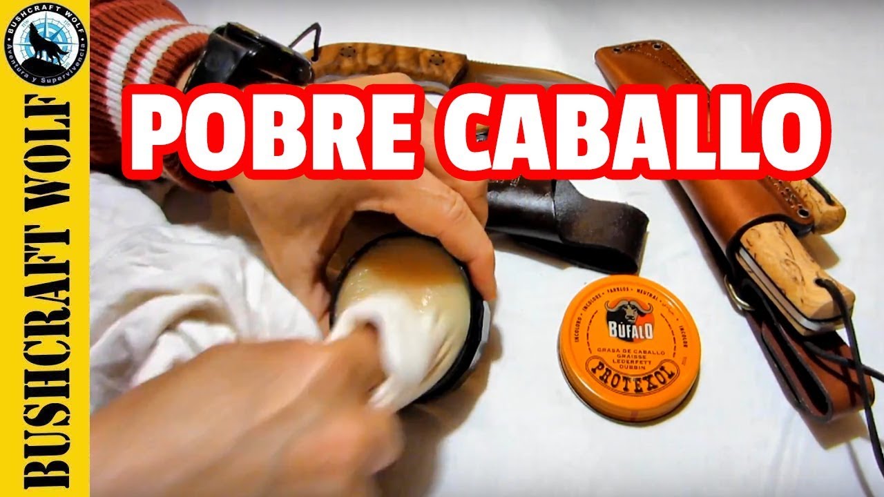 POBRE ✔️La Grasa de En Bushcraft - Grasa Caballo Botas - Fundas De Piel - YouTube