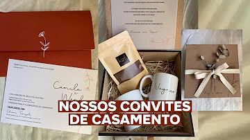 O que colocar na caixa convite para os pais?