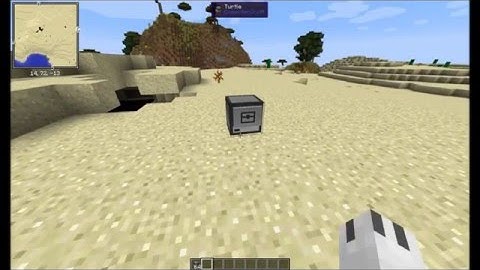 Computercraft 1.8.9 - Mining Turtle (How to equip)