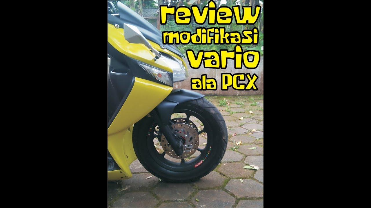 Review VARIO Modif Ala PCX