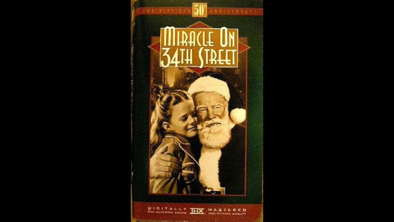 Opening to Miracle on 34th Street (1947 Version) 1997 VHS (Alternate