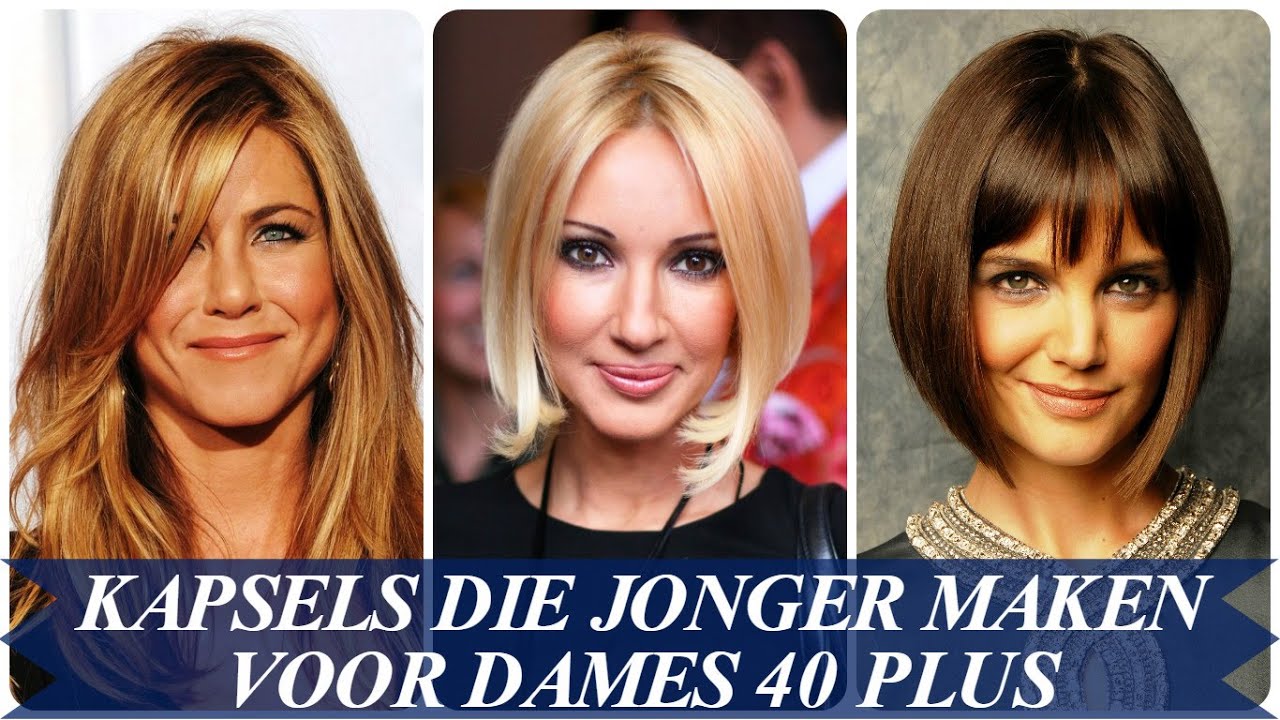 Wonderbaarlijk Kapsels die jonger maken voor dames 40 plus - YouTube EX-64