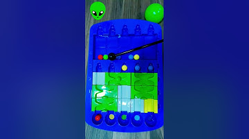 Building Blocks Marble Run Logic Game ASMR #satisfying @RobelsCreation1