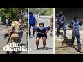 'Shoot them dead': extreme Covid-19 lockdown policing around the world