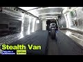 Ultimate DIY Budget Camper Van Conversion with Motorcycle Inside