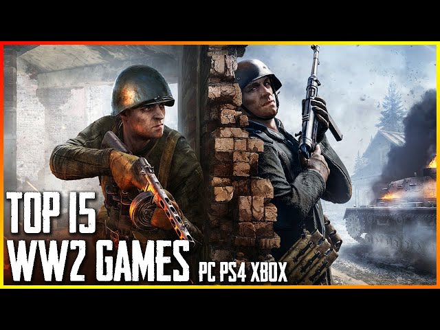 Top 15 World War 2 Games | WW2 Games For PS4 XBOX - YouTube