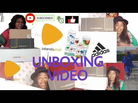 My First Unboxing Video 😍 | Zalando _prive.it.