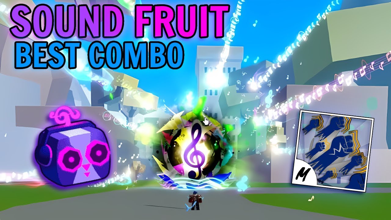 Best sound combo🎼🎼📣 #Bloxfruits #update20