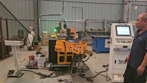Bending Machines For Pipe And Tube Chair Pipe Bending Machine 38CNC 4A 2S