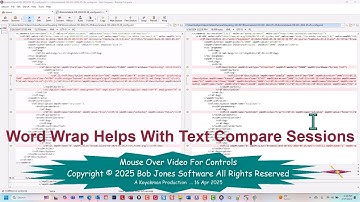 Beyond Compare 5   06   Word Wrap Helps With Text Compare Sessions AI Voice