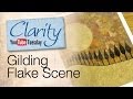 Stamping How To - Gilding Flake Scene