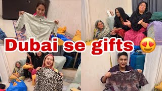 Gift Distribution Time| Dubai se sabke liye kya kya le aaye?!? | Sab khush❤️ | Shoaib Ibrahim | Vlog