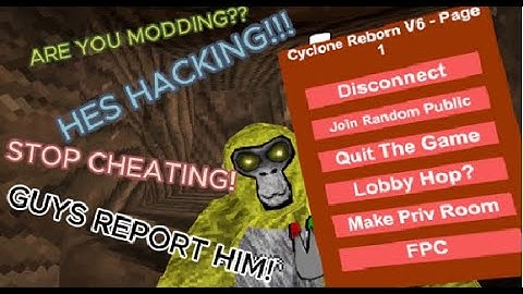 Trolling with mods in public lobbies! (Cyclone reborn menu V6)