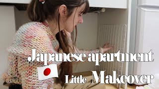 Arranging my kitchen area | Japan vlog