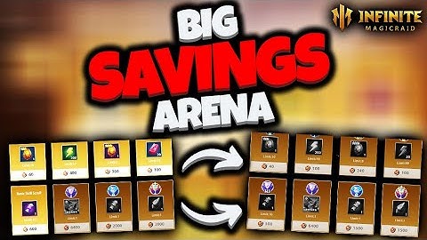[Infinite Magicraid] Big SAVINGS in Arena Store