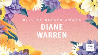Diane Warren - 2022 Bill of Rights Award
