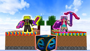 THỬ THÁCH SINH TỒN TRÊN ĐẢO LUCKY BLOCK SIÊU CÔNG NGHỆ ONE VÀ NOOB YETI ĐÁNH BOSS TRONG MINECRAFT