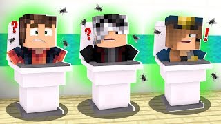 24 SAAT TUVALETTE KALDIK! 😱 - Minecraft