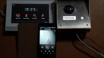 Videointerfon IP DAHUA VTH1550CH + VTO2000A - Push notifications - Neosis.ro