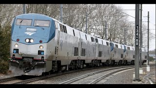 MUST SEE! Rare /Special Interest Amtrak Trains Compilation!