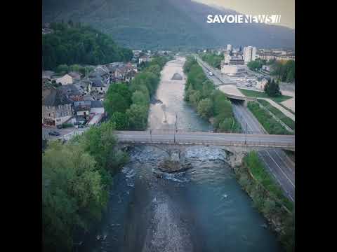 Albertville vue du ciel -