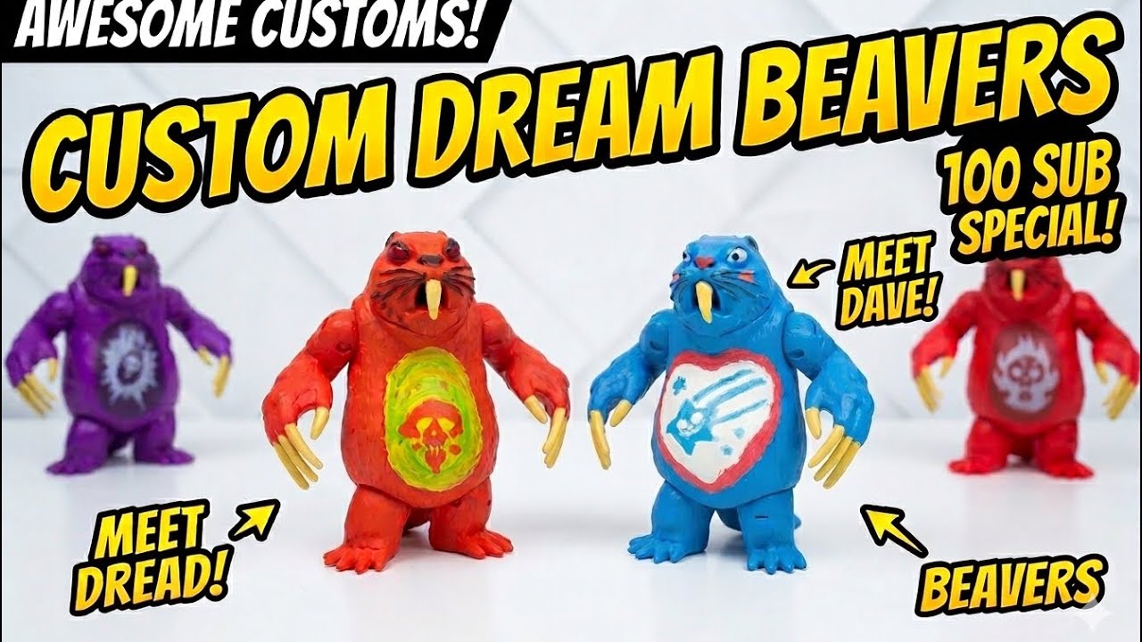 ビーバー様 Custom TMNT Dream Beavers Showcase | CUSTOMS - YouTube