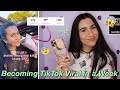 Trying to Become TikTok Famous in ONE WEEK (going viral overnight!!) | Just Sharon